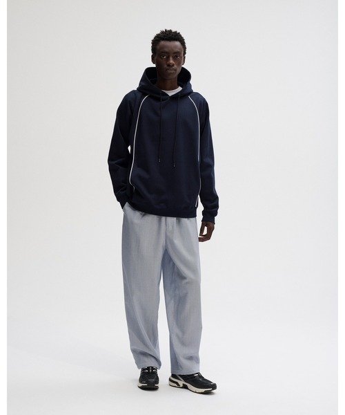 SOPHNET.(ソフネット)の「FOOTBALL PULLOVER(パーカー・メンズ・ネイビー/ホワイト/ブラック・SMALL/MEDIUM/LARGE/X-LARGE)」の4枚目の写真