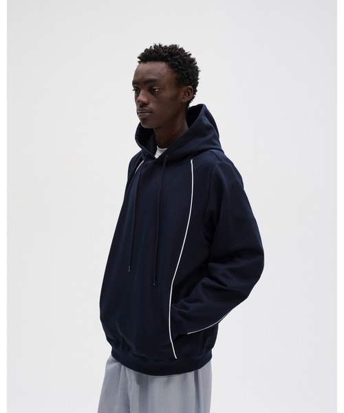 SOPHNET.(ソフネット)の「FOOTBALL PULLOVER(パーカー・メンズ・ネイビー/ホワイト/ブラック・SMALL/MEDIUM/LARGE/X-LARGE)」の9枚目の写真