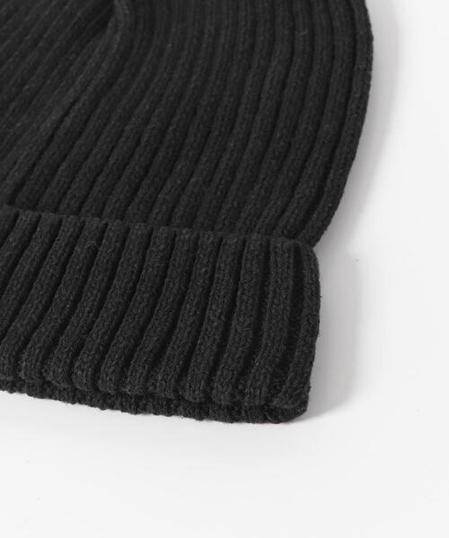 URBAN RESEARCH DOORS（アーバンリサーチドアーズ）の「コットンリネンニットキャップ（ニットキャップ/ビーニー・レディース・アイボリー/グレー系その他/ブラック・ONE）」の18枚目の写真