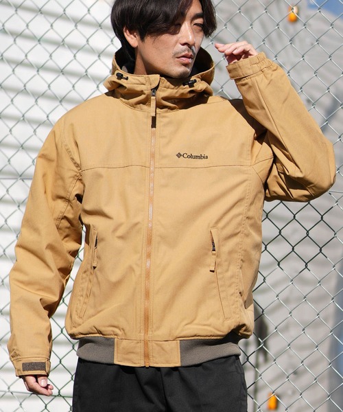 Columbia（コロンビア）の「columbia/コロンビア LOMA VISTA HOODIE ロマビスタジャケット 裏地フリース  XM4292（ブルゾン・メンズ・ベージュ/ブラック/カーキ/ネイビー/ホワイト×カーキブラウン/ブルーグレー/ダークネイビー・XXL/XL/L/M）」の17枚目の写真