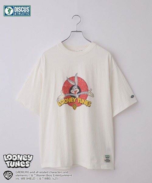 DISCUS ATHLETIC(ディスカス アスレチック)の「【DISCUS ATHLETIC×Warner】コラボ グラフィックプリント半袖Tシャツ ディスカス アスレチック×ワーナー(Tシャツ/カットソー・レディース・スミクロ/ホワイト系/ホワイト系2/ホワイト系1/ブラック系1/ホワイト/ブラック系2/ブラック系・M/L)」の18枚目の写真