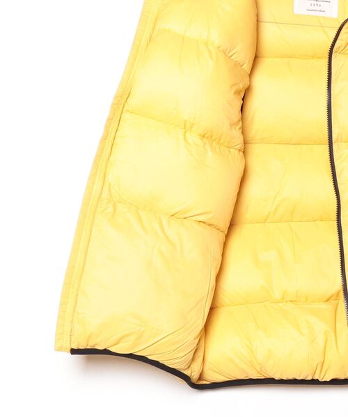 MOUNTAIN RESEARCH(マウンテンリサーチ)の「【MOUNTAIN RESEARCH】マウンテンリサーチ Puff Vest(ダウンベスト・メンズ・ブラック/イエロー・SMALL/MEDIUM/LARGE/X-LARGE)」の10枚目の写真