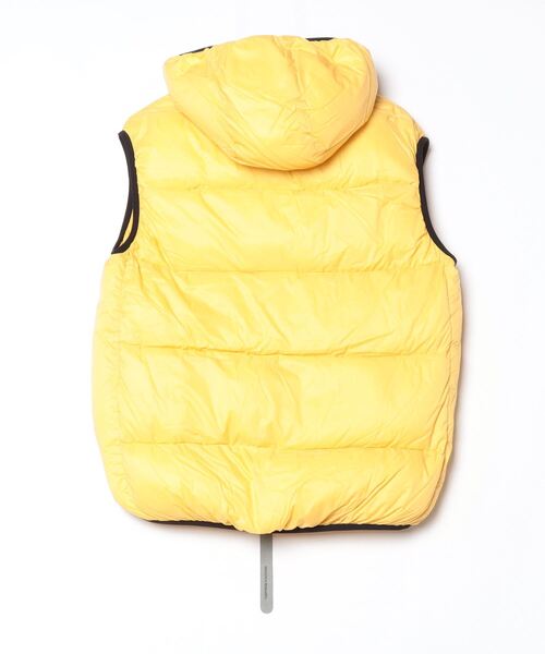 MOUNTAIN RESEARCH(マウンテンリサーチ)の「【MOUNTAIN RESEARCH】マウンテンリサーチ Puff Vest(ダウンベスト・メンズ・ブラック/イエロー・SMALL/MEDIUM/LARGE/X-LARGE)」の3枚目の写真