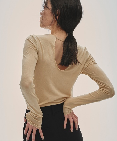 Powdery Backopen Tops（Tシャツ/カットソー）｜TODAYFUL（トゥデイ