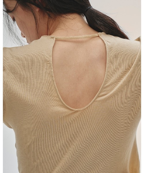 Powdery Backopen Tops（Tシャツ/カットソー）｜TODAYFUL（トゥデイ