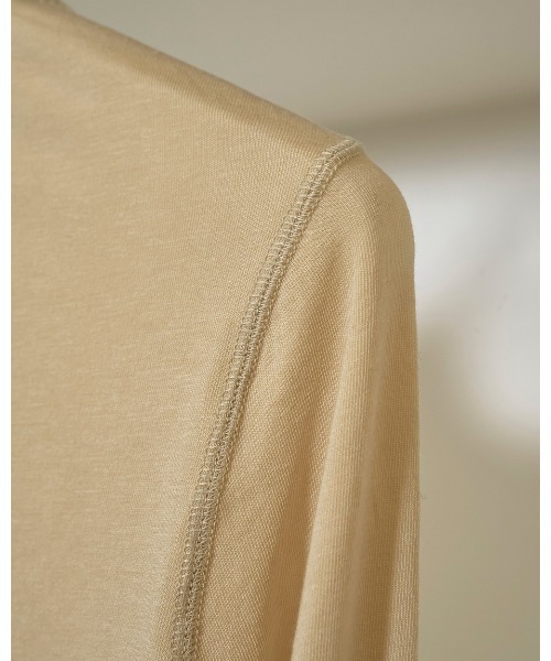 TODAYFUL（トゥデイフル）の「Powdery Backopen Tops（Tシャツ/カットソー・レディース・キナリ/ブルー系その他/ブラック/クリーム・FREE）」の14枚目の写真