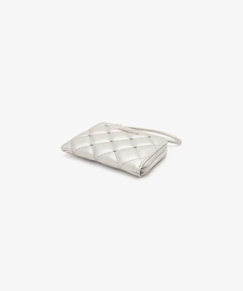 Afternoon Tea(アフタヌーンティー)の「キルティングキーコインケース(コインケース・レディース・シルバー/ブルー・ONE SIZE)」の4枚目の写真