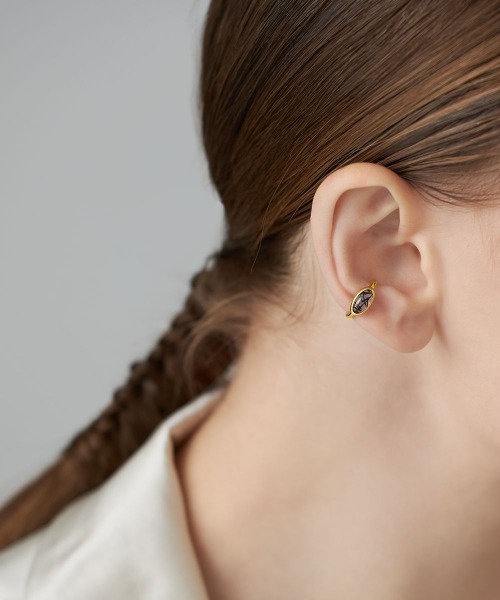 美しさ放つ♪*4℃*The Tidal Collection シルバー イヤーカフ 4℃（ヨンドシー）の「【The Tidal】シルバー イヤーカフ