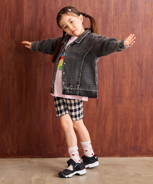 MARKEY'S（マーキーズ）の「デニムウエスタンシャツジャケット（デニムジャケット・キッズ・ブラック/ブルー・90/100/110/120/130/140/150）」の18枚目の写真