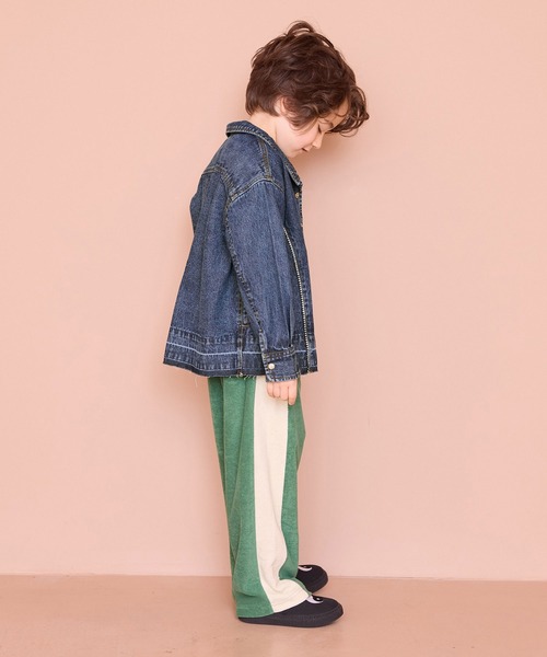 MARKEY'S（マーキーズ）の「デニムウエスタンシャツジャケット（デニムジャケット・キッズ・ブラック/ブルー・90/100/110/120/130/140/150）」の14枚目の写真