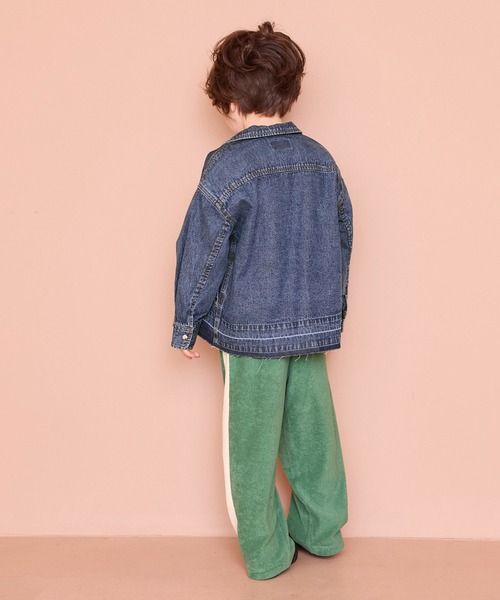 MARKEY'S（マーキーズ）の「デニムウエスタンシャツジャケット（デニムジャケット・キッズ・ブラック/ブルー・90/100/110/120/130/140/150）」の13枚目の写真