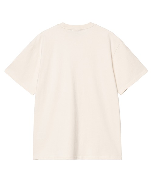 【Carhartt】コットンTシャツ ホワイト Carhartt WIP/カーハートダブリューアイピー 半袖Tシャツ ポケT