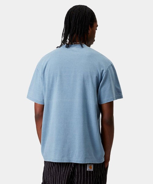 Carhartt WIP（カーハートダブリューアイピー）の「Carhartt WIP/カーハートダブリューアイピー 半袖Tシャツ ポケT ワンポイント S/S INGO POCKET T-SHIRT I034486（Tシャツ/カットソー・メンズ・クリーム/ダークブルー/ライトブルー/ブラック・M/S/XL/L）」の12枚目の写真
