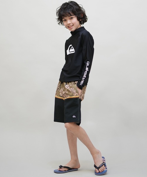 QUIKSILVER スプリング 2mm QUIKSILVER/クイックシルバー FLORAL VOLLEY YOUTH 16 キッズ