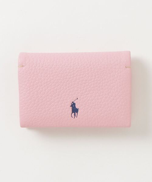 【POLO RALPH LAUREN】ポロプレイ レザー スナップ カードケース Polo Play レザー スナップ カード ケース（カードケース