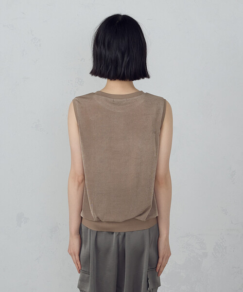 COMME CA ISM（コムサイズム）の「シャイニー　タンクトップ（タンクトップ・レディース・アイボリー/ブラック/チャコール/モカ・MEDIUM/LARGE）」の20枚目の写真