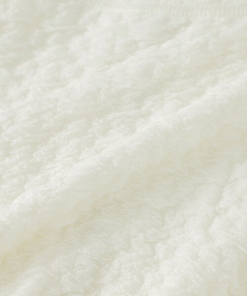 LOVELESS（ラブレス）の「ジャカードカットソーカーディガン（カーディガン/ボレロ・レディース・グリーン系その他/ブラック/オフホワイト・36）」の13枚目の写真