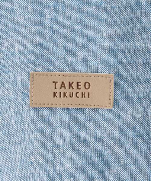 TAKEO KIKUCHI（タケオキクチ）の「ハイブリッド リネン 7分袖 シャツ（シャツ/ブラウス・メンズ・ブルー/ボルドー/ライトグレー/グリーン系/ネイビー・01/05/02/04/03）」の15枚目の写真