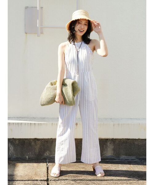 Ungrid（アングリッド）の「【WEB限定】アメスリデザインロンパース（サロペット/オーバーオール・レディース・イエロー/その他1/ブラック・FREE）」の10枚目の写真