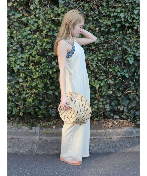 Ungrid（アングリッド）の「【WEB限定】アメスリデザインロンパース（サロペット/オーバーオール・レディース・イエロー/その他1/ブラック・FREE）」の14枚目の写真