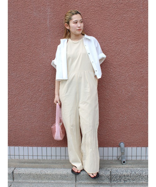 Ungrid（アングリッド）の「【WEB限定】アメスリデザインロンパース（サロペット/オーバーオール・レディース・イエロー/その他1/ブラック・FREE）」の18枚目の写真