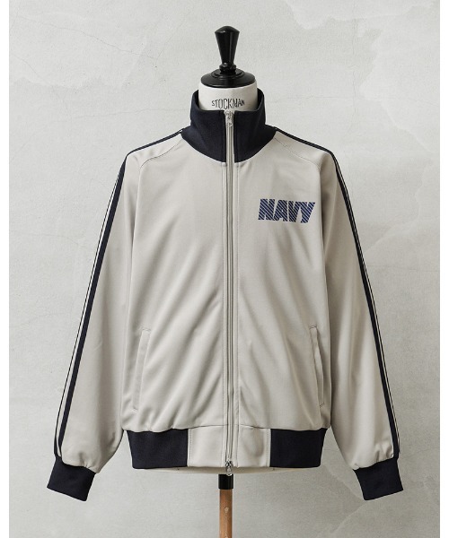 USNAオフィシャルライセンスサイドライントラックジャケットNAVYダブルジップ セール】USNA（アメリカ海軍兵学校）オフィシャルライセンス