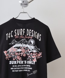 T&C タウン&カントリー フロントプリント バックプリント サーファーズ 半袖TEEシャツ