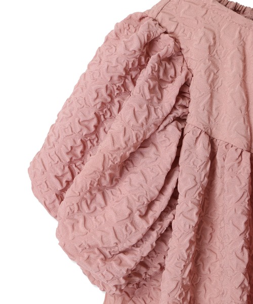 Piet(ピエット)の「ふんわり ボリューム バルーンスリーブ ブラウス(シャツ/ブラウス・キッズ・ブラック/オフホワイト/ピンク/グリーン・110/120/100/130)」の13枚目の写真