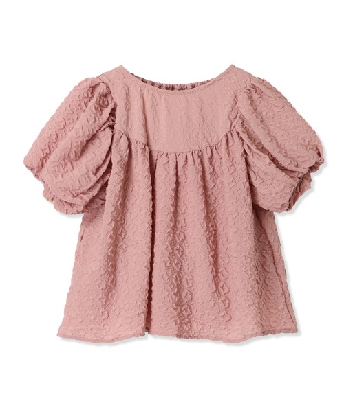 Piet(ピエット)の「ふんわり ボリューム バルーンスリーブ ブラウス(シャツ/ブラウス・キッズ・ブラック/オフホワイト/ピンク/グリーン・110/120/100/130)」の10枚目の写真