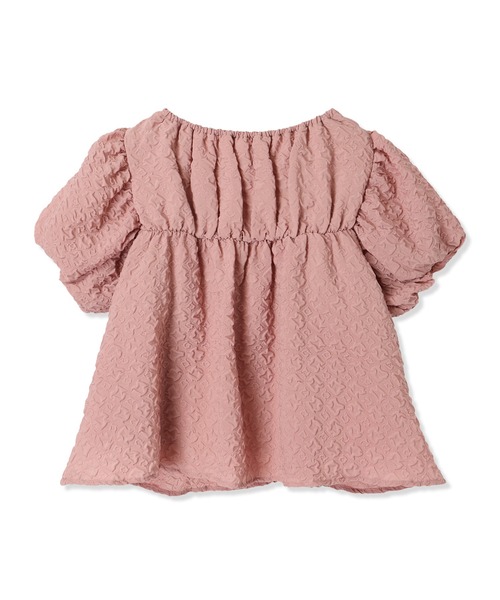 Piet(ピエット)の「ふんわり ボリューム バルーンスリーブ ブラウス(シャツ/ブラウス・キッズ・ブラック/オフホワイト/ピンク/グリーン・110/120/100/130)」の11枚目の写真