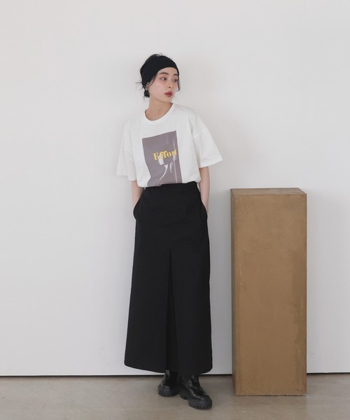 LIAN(リアン)の「フォトプリント半袖Tシャツ(Tシャツ/カットソー・レディース・ホワイト系3/ホワイト系1/ホワイト系2・FREE)」の5枚目の写真