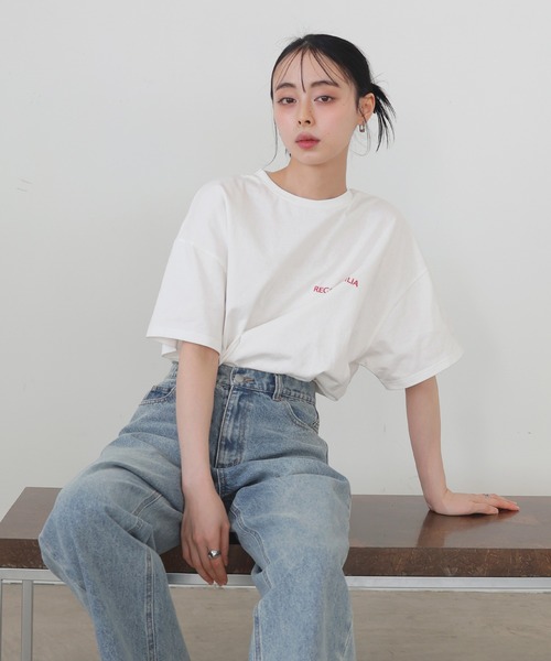 LIAN(リアン)の「フォトプリント半袖Tシャツ(Tシャツ/カットソー・レディース・ホワイト系3/ホワイト系1/ホワイト系2・FREE)」の14枚目の写真