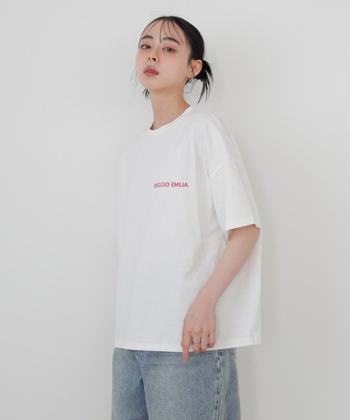 LIAN(リアン)の「フォトプリント半袖Tシャツ(Tシャツ/カットソー・レディース・ホワイト系3/ホワイト系1/ホワイト系2・FREE)」の16枚目の写真