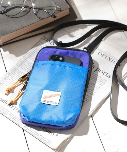 COBMASTER（コブマスター）の「【COBMASTER（コブマスター）×BAYFLOW】スマホポーチ（ポーチ・レディース・グリーン/ホワイト/ブラック/ブルー・0）」の8枚目の写真