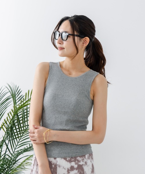 HERMES グレー タンクトップ HERMES - エルメスタンクトップの通販 by まこ｜エルメスならラクマ