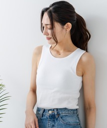 【Hanes/ヘインズ】ブラ アメリカンスリーブ タンクトップ