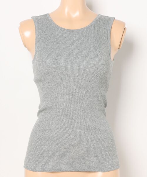 HANES(ヘインズ)の「【Hanes/ヘインズ】ブラ アメリカンスリーブ タンクトップ(タンクトップ・レディース・ブラック/杢グレー/ホワイト・FREE)」の12枚目の写真