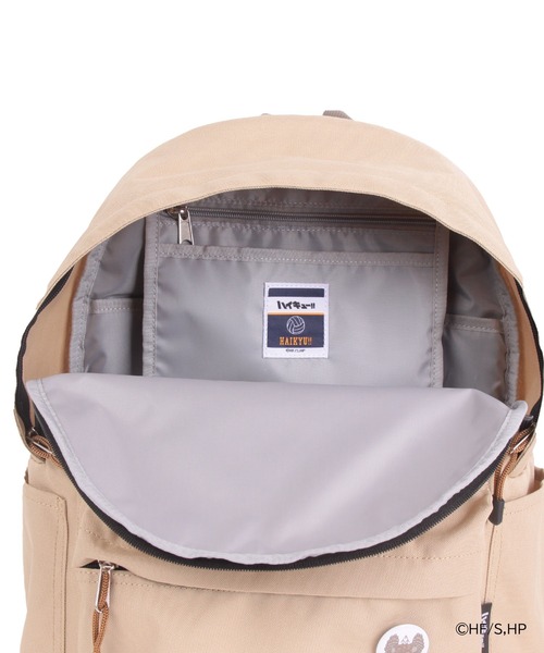 OUTDOOR PRODUCTS(アウトドアプロダクツ)の「【ハイキュー!!×OUTDOOR PRODUCTS】 リュックサック(バックパック/リュック・レディース・ブラック/オレンジ/ベージュ/グレー・フリ-)」の14枚目の写真