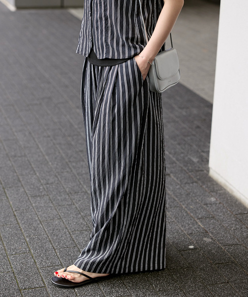 B.C STOCK（ベーセーストック）の「《3点セット》手洗い可 / キャミソールスタイル（その他パンツ・レディース・ネイビー/ブルー/ブラック・FREE）」の18枚目の写真