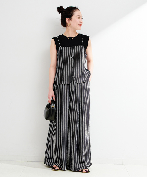 B.C STOCK（ベーセーストック）の「《3点セット》手洗い可 / キャミソールスタイル（その他パンツ・レディース・ネイビー/ブルー/ブラック・FREE）」の19枚目の写真