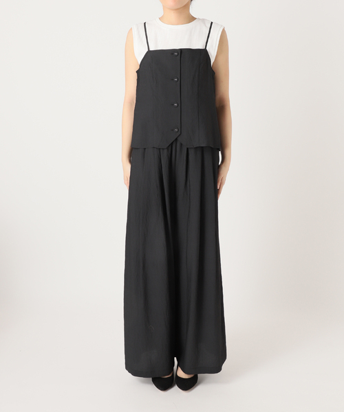 B.C STOCK（ベーセーストック）の「《3点セット》手洗い可 / キャミソールスタイル（その他パンツ・レディース・ネイビー/ブルー/ブラック・FREE）」の8枚目の写真