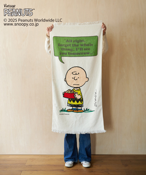 PEANUTS×JOURNAL STANDARD FURNITURE】BATH TOWEL バスタオル（タオル