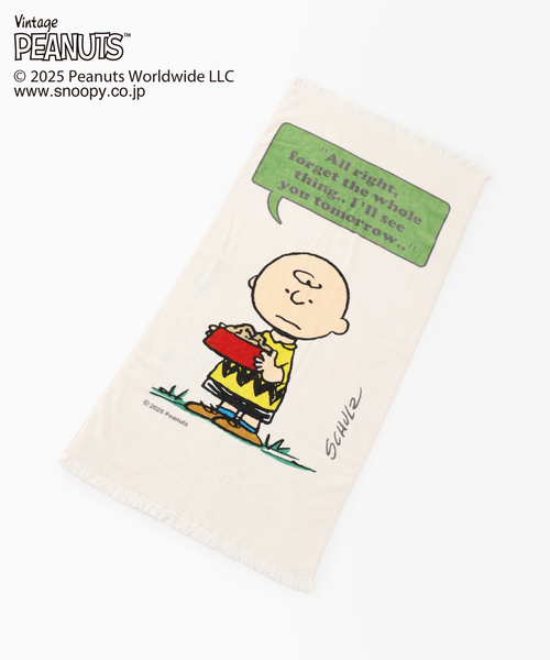 journal standard Furniture （ジャーナルスタンダードファニチャー）の「【PEANUTS×JOURNAL STANDARD FURNITURE】BATH TOWEL　バスタオル（タオル・レディース・ブルー系その他/グリーン/オレンジ/ピンク・FREE）」の15枚目の写真