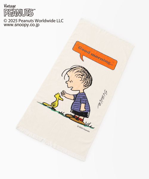 journal standard Furniture （ジャーナルスタンダードファニチャー）の「【PEANUTS×JOURNAL STANDARD FURNITURE】BATH TOWEL　バスタオル（タオル・レディース・ブルー系その他/グリーン/オレンジ/ピンク・FREE）」の12枚目の写真