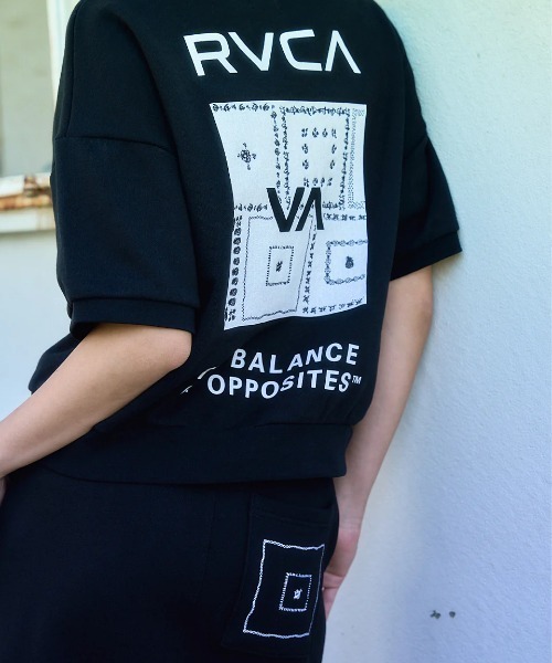 RVCA(ルーカ)の「RVCA レディース BALANCE BOX LONG SKIRT スカート 【2025年春夏モデル】/ルーカワンポイントロゴスカート(スカート・レディース・ブラック/ホワイト/グレー・SMALL/MEDIUM)」の4枚目の写真