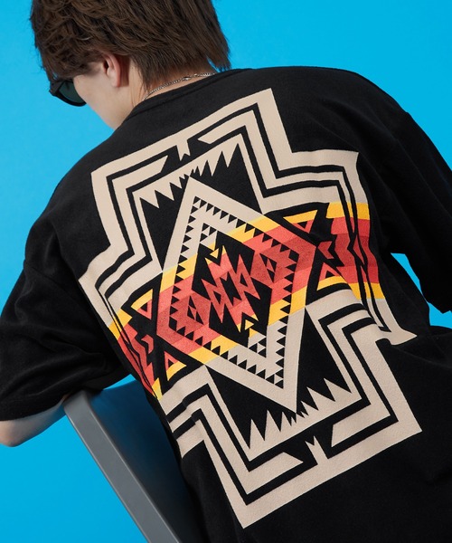 SIDEWAY STANCE(サイドウェイスタンス)の「【SIDEWAY STANCE】パイル地 半袖Tシャツ(Tシャツ/カットソー・メンズ・ホワイト/ライトグレー/ブラック/ホワイト系/ホワイト系1/ブラック系/ブラック系1/ライトグレー系/ライトグレー系1・SMALL/MEDIUM/LARGE/X-LARGE)」の6枚目の写真