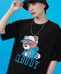 【SIDEWAY STANCE】パイル地 半袖Tシャツ