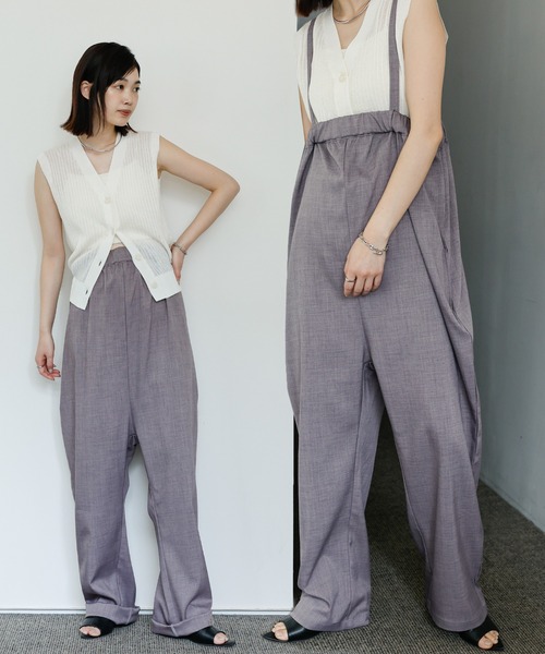 セール】【Et】Tapered overalls（サロペット/オーバーオール