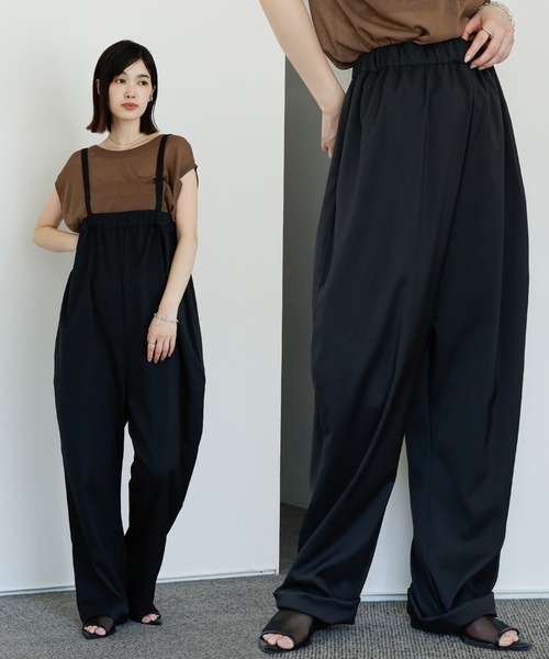セール】【Et】Tapered overalls（サロペット/オーバーオール