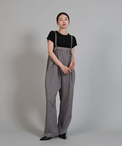 セール】【Et】Tapered overalls（サロペット/オーバーオール